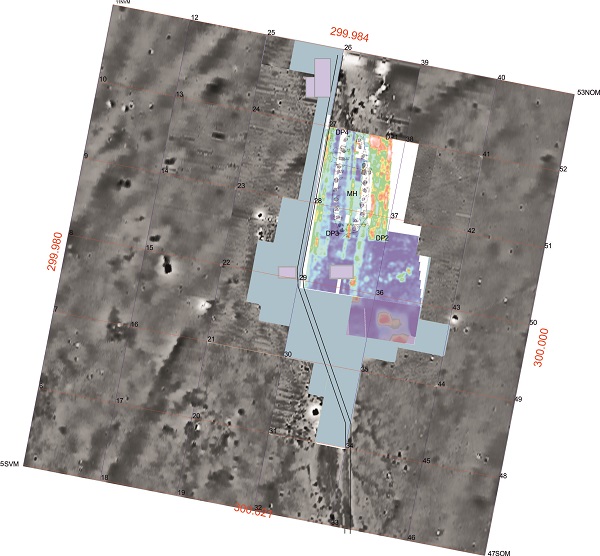 Gradiometer måler op genstande og strukturer som er magnetiske.